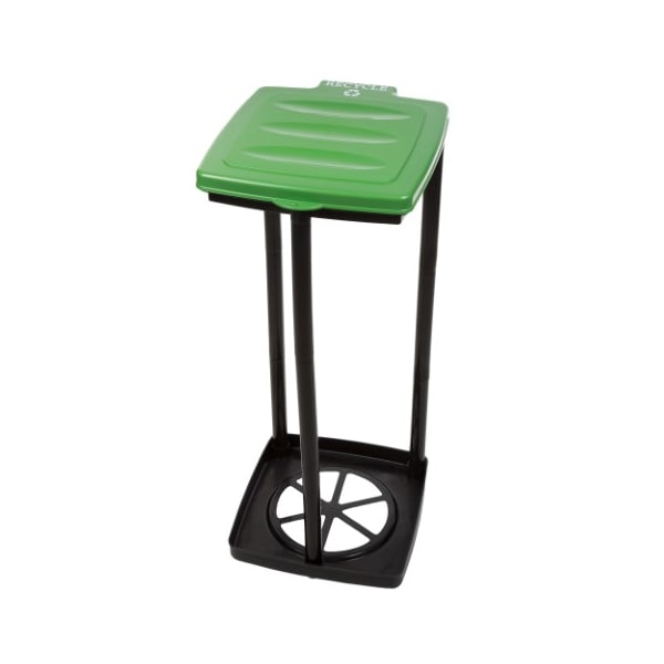 Leisure Sports Portable Trash Bag Holder, Collapsible Trashcan for Indoor/Outdoor Use, Camping Recycling, (Green) 420663XOC - main